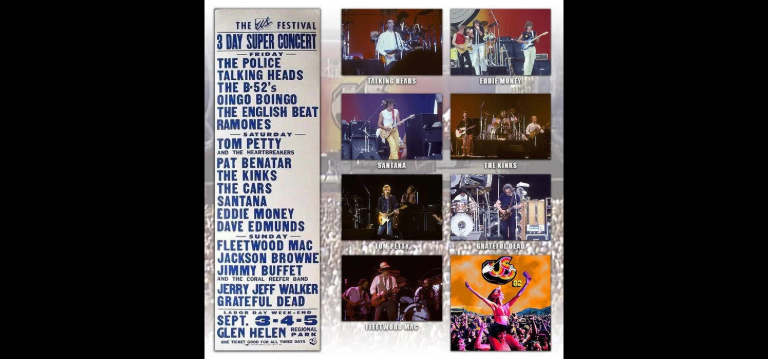 US Festival San Bernadino, California 1982 – DJTees