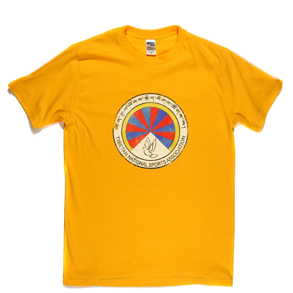 Tibetan National Sports Association Badge Regular T-Shirt