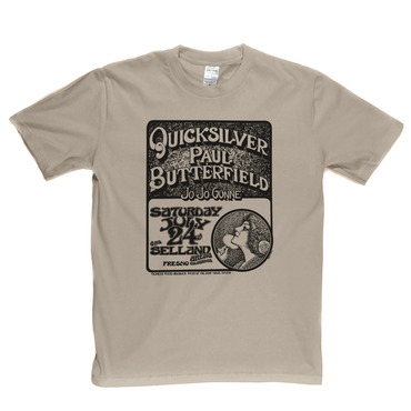 Quicksilver Paul Butterfield Poster T-Shirt