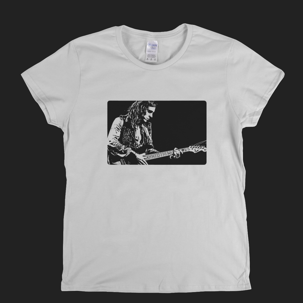 Terry Reid Live Guitar Womens T-Shirt