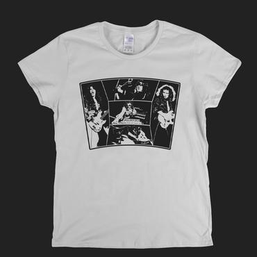 Deep Purple In Action Womens T-Shirt