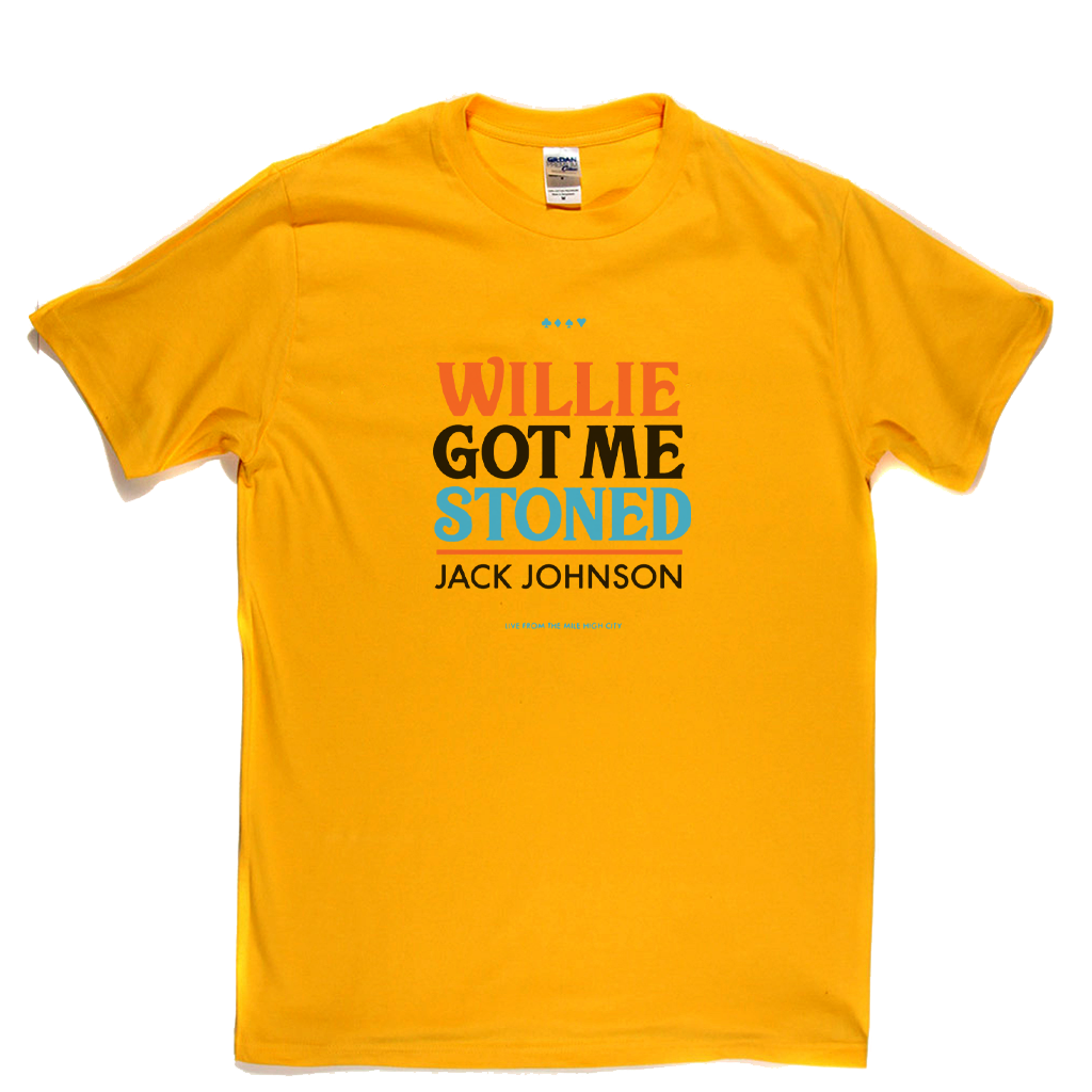 Jack Johnson Willie Got Me Stoned T-Shirt