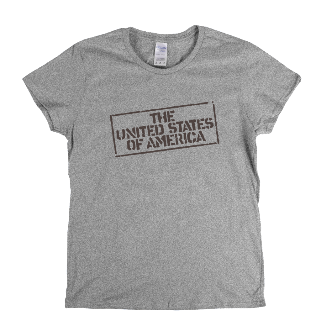 The United States Of America Womens T-Shirt