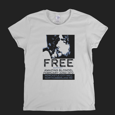 Free Amazing Blondel Poster 1972 Womens T-Shirt