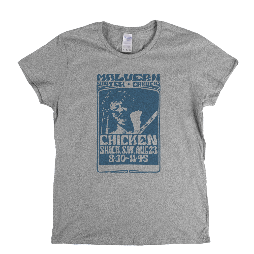 Chicken Shack 1969 Poster Womens T-Shirt