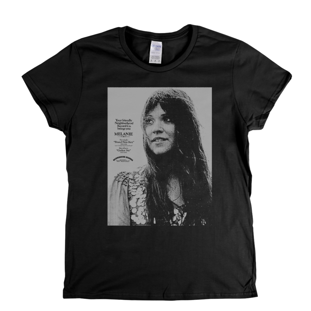 Melanie Poster Womens T-Shirt