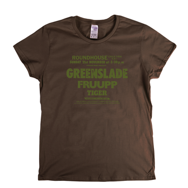 Greenslade Fruupp Poster Womens T-Shirt