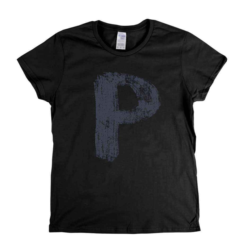 Letter P Womens T-Shirt