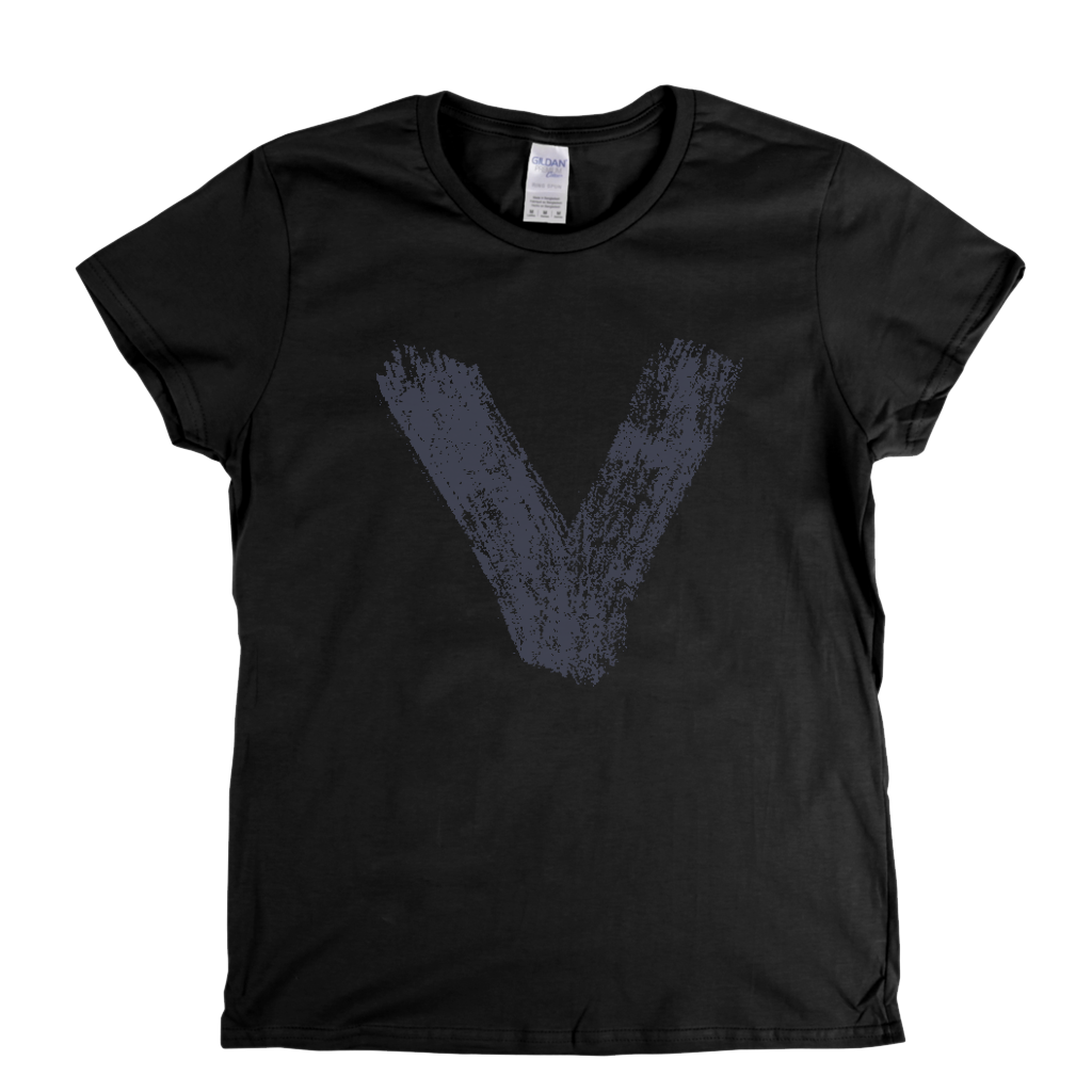 Letter V Womens T-Shirt