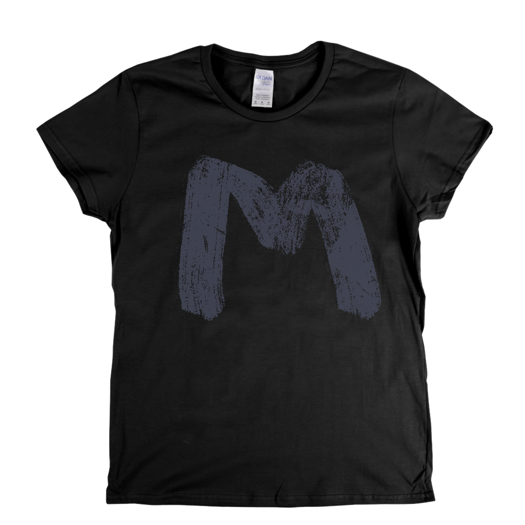 Letter M Womens T-Shirt