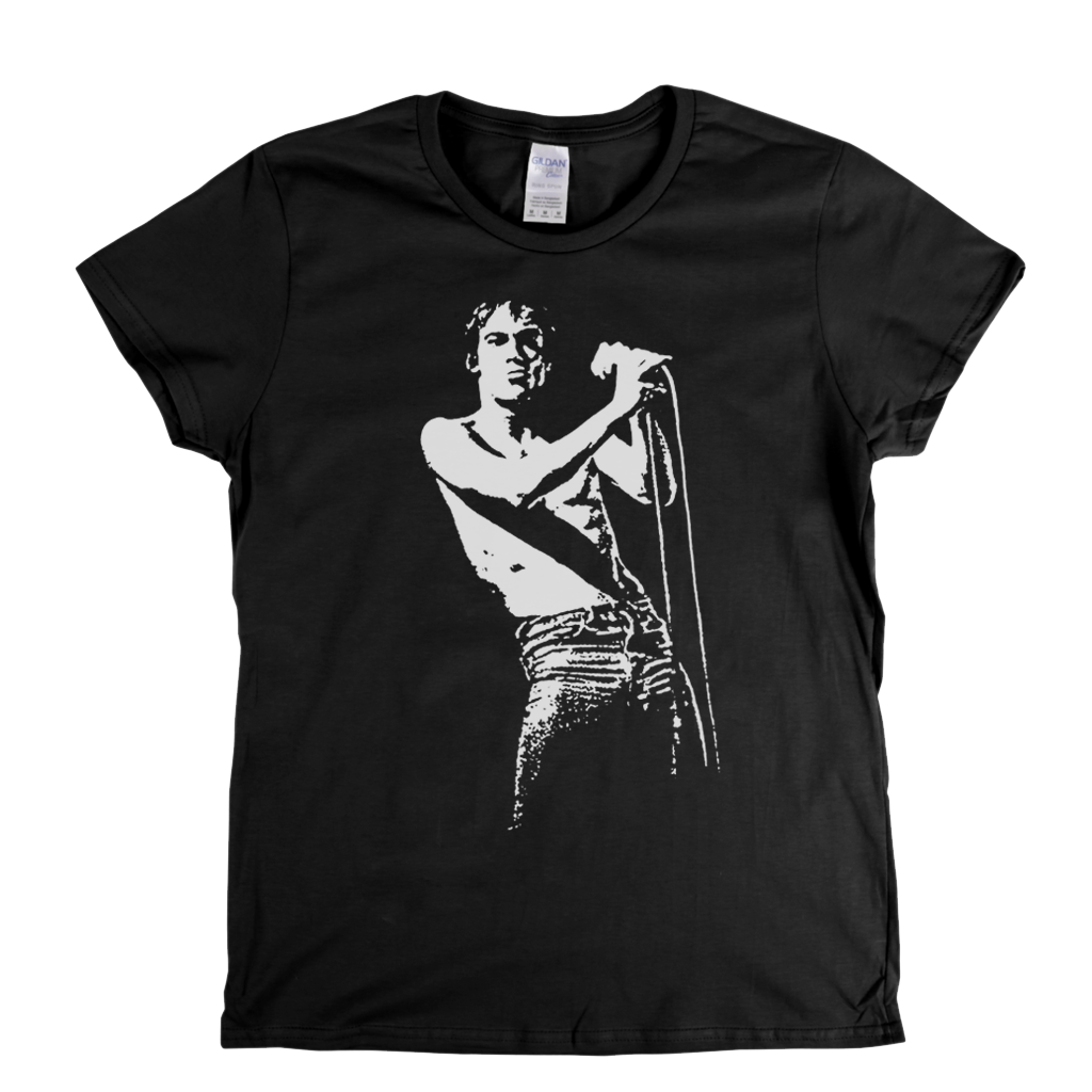 Iggy Pop 1977 Womens T-Shirt