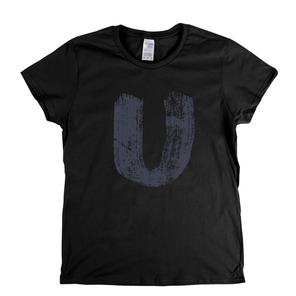 Letter U Womens T-Shirt