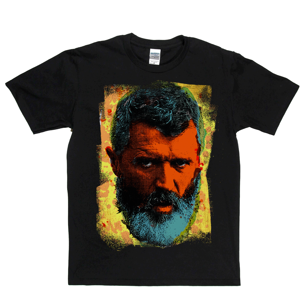 Roy Keane In Colour T-Shirt