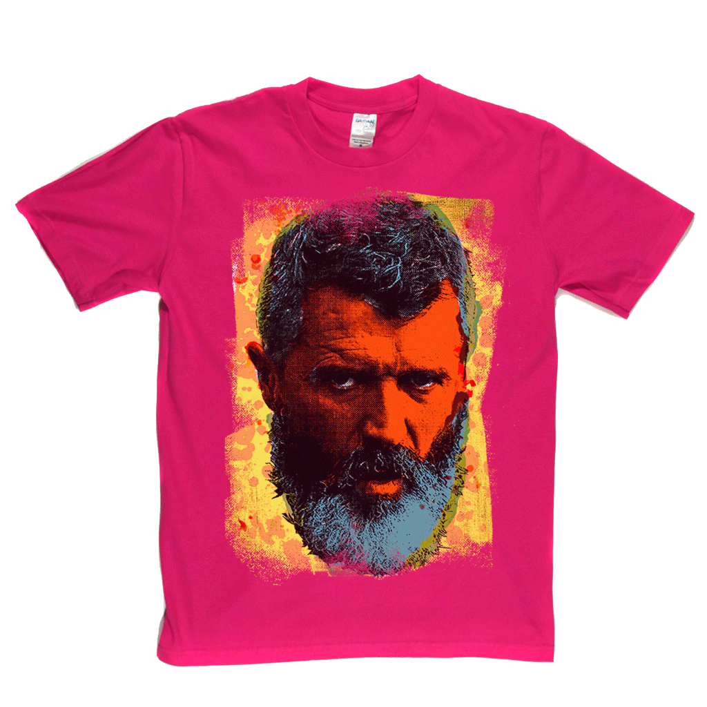 Roy Keane In Colour T-Shirt