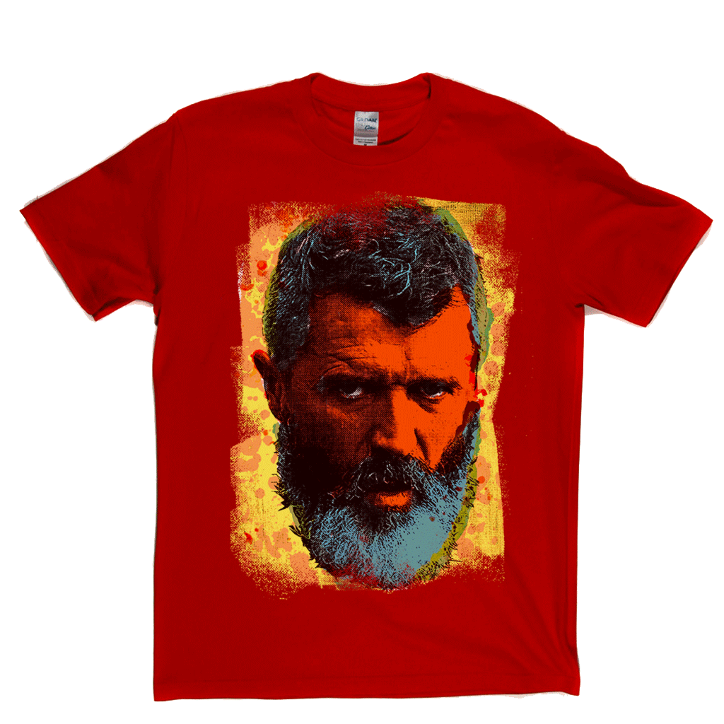 Roy Keane In Colour T-Shirt