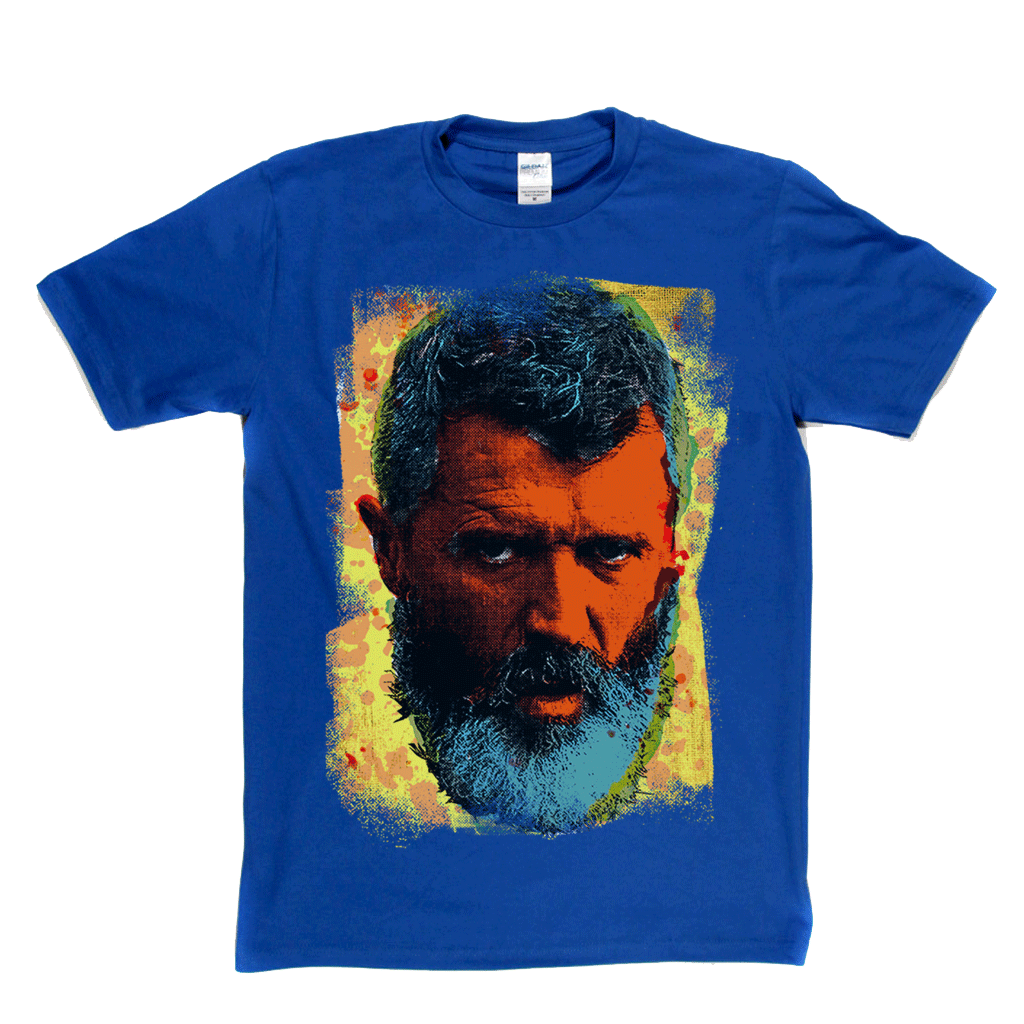 Roy Keane In Colour T-Shirt