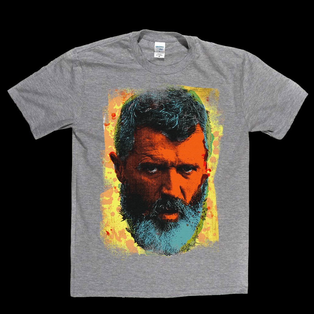Roy Keane In Colour T-Shirt