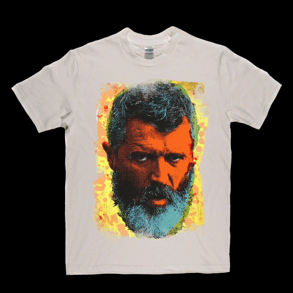 Roy Keane In Colour T-Shirt