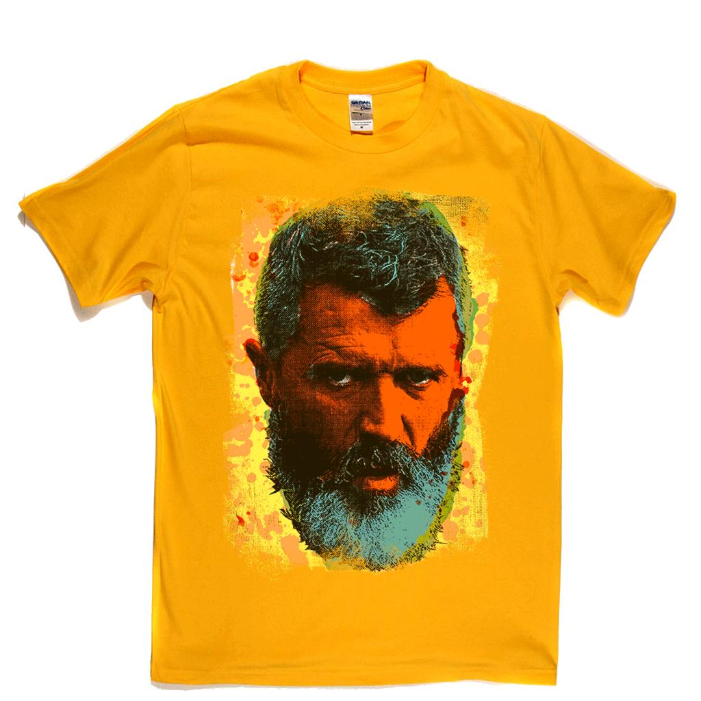 Roy Keane In Colour T-Shirt