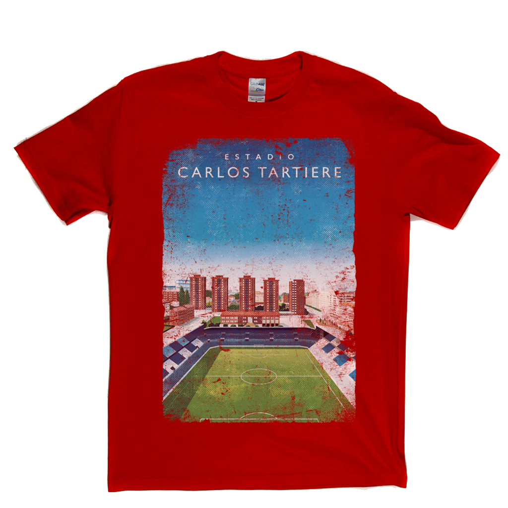 Carlos Tartiere Football Ground Poster Regular T-Shirt