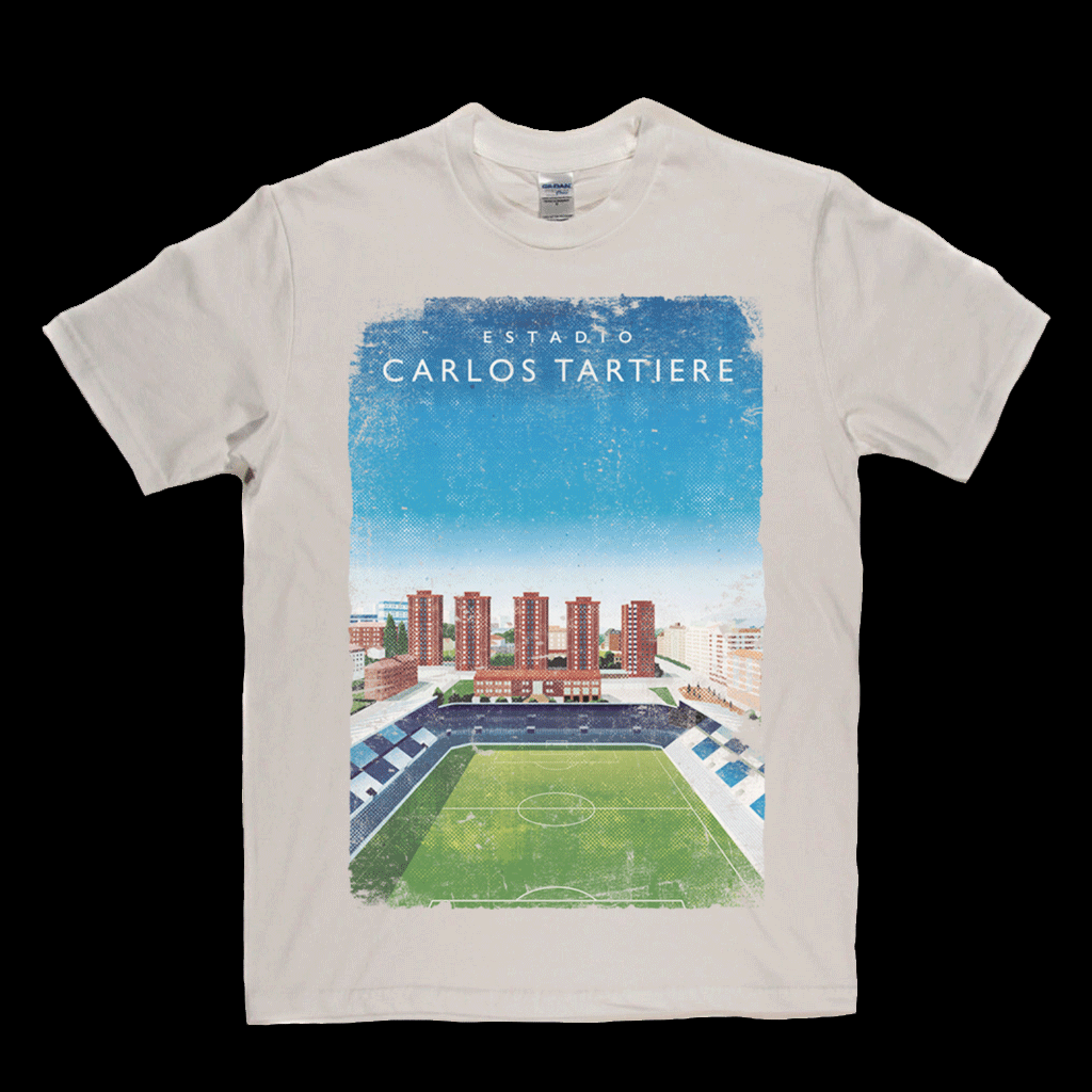 Carlos Tartiere Football Ground Poster Regular T-Shirt