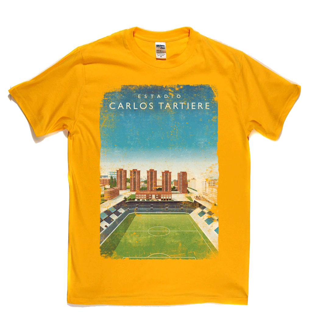 Carlos Tartiere Football Ground Poster Regular T-Shirt