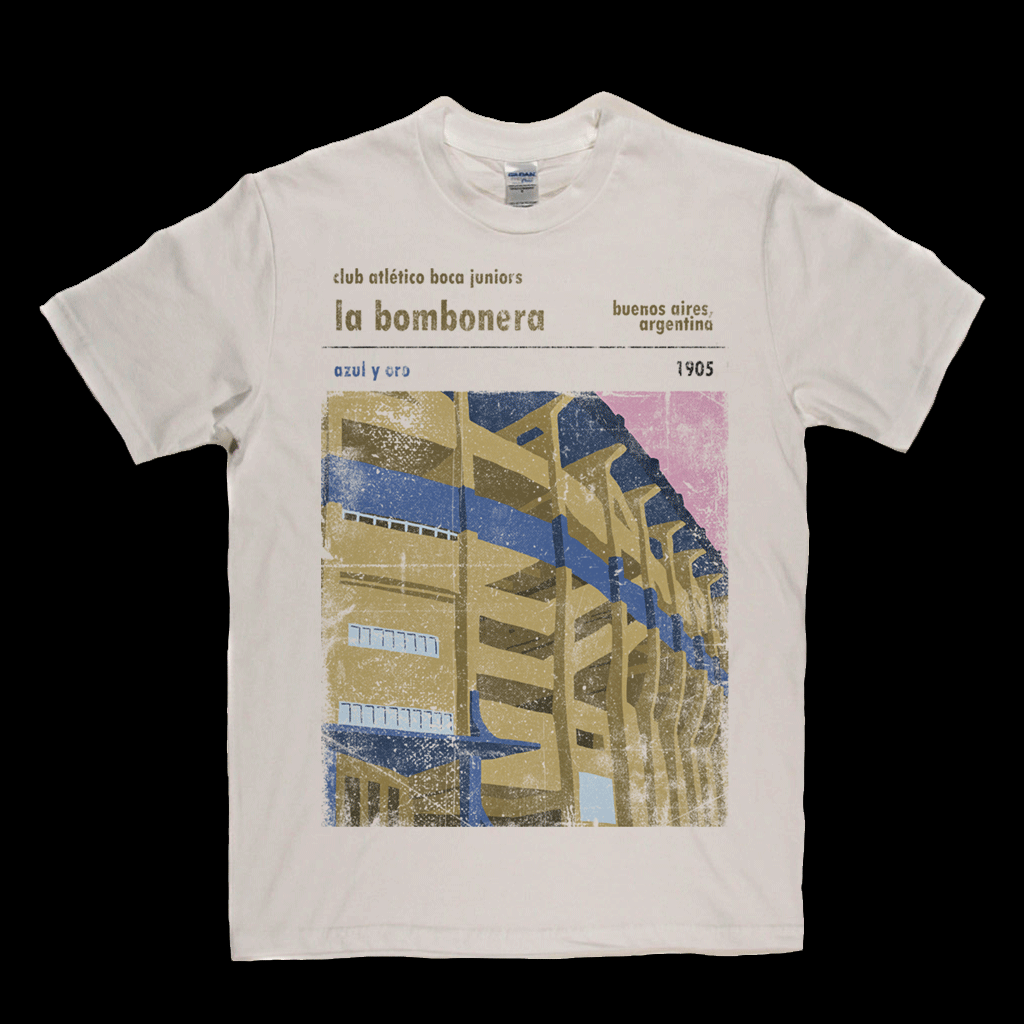 Club Atletico Boca Juniors La Bombonera Regular T-Shirt