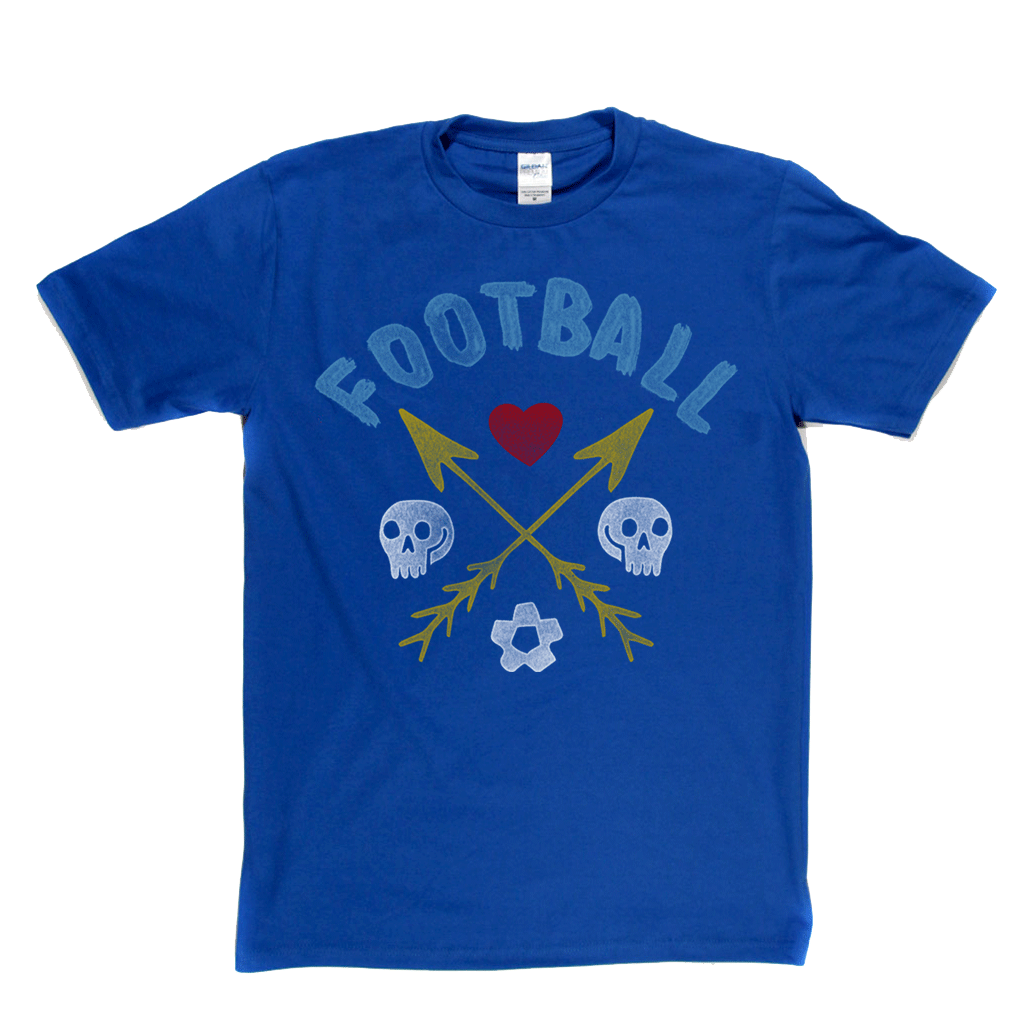 Crossed Arrows Love Football Regular T-Shirt