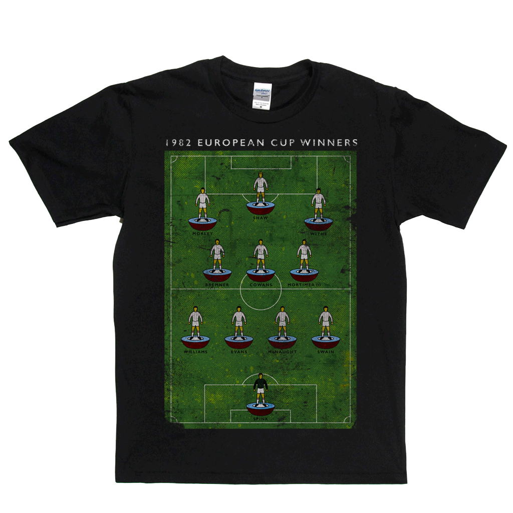 European Cup Winners 1982 Villa Regular T-Shirt