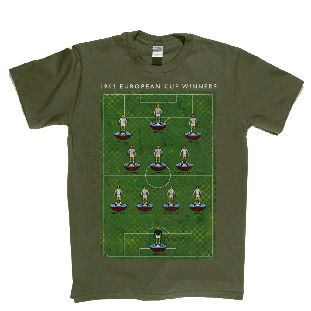 European Cup Winners 1982 Villa Regular T-Shirt
