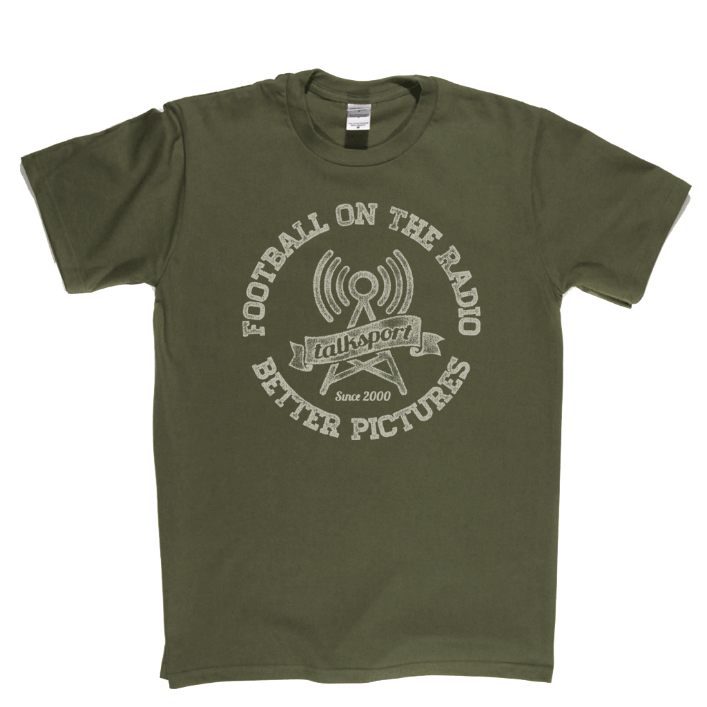Football On The Radio Talksport Better Pictures Regular T-Shirt