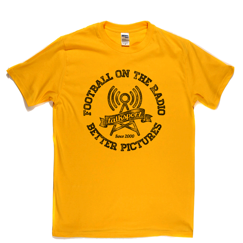 Football On The Radio Talksport Better Pictures Regular T-Shirt