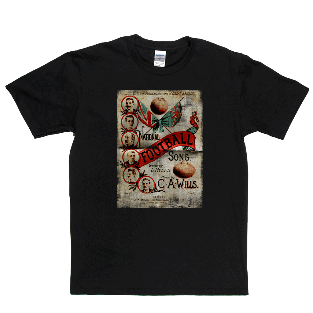 National Football Song Poster Regular T-Shirt