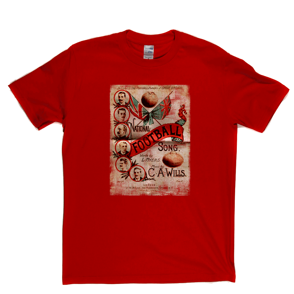 National Football Song Poster Regular T-Shirt