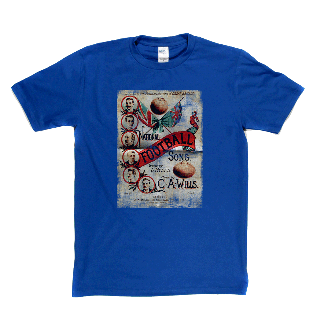 National Football Song Poster Regular T-Shirt