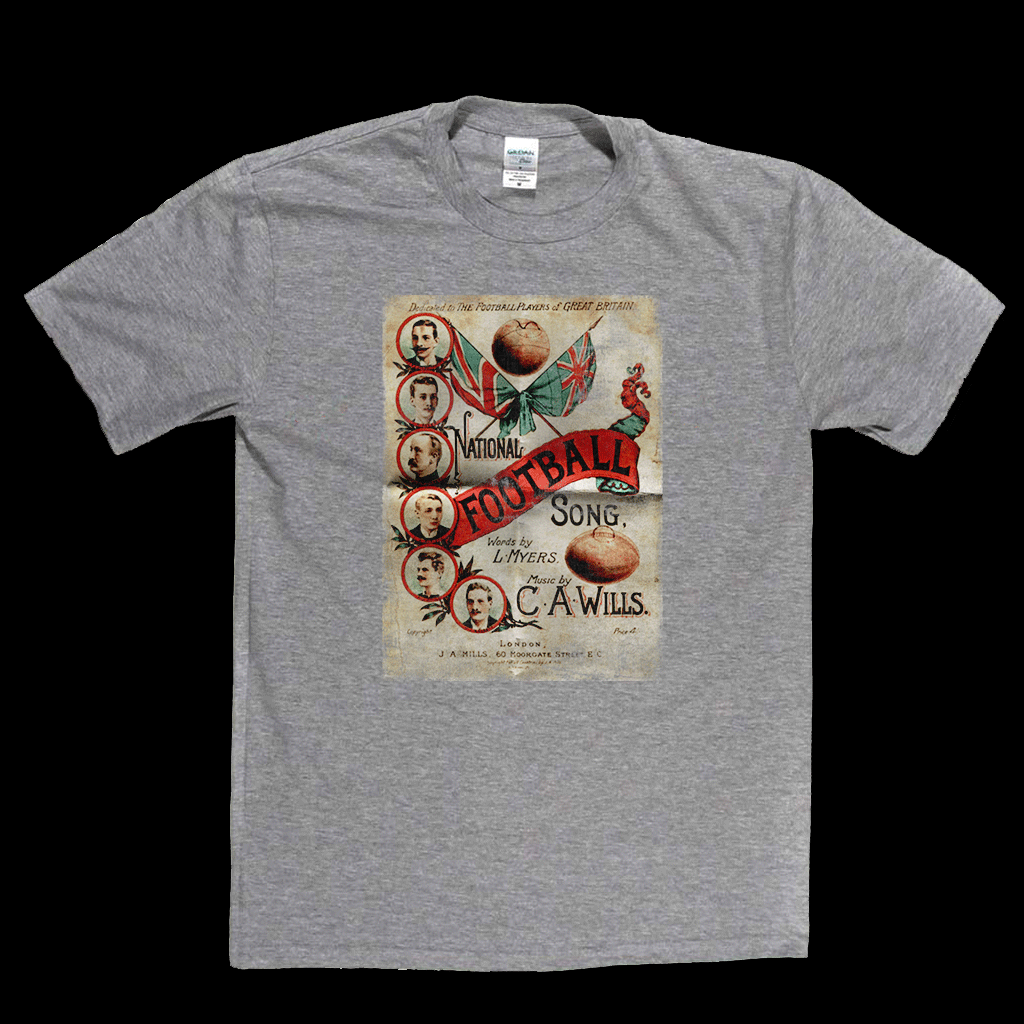 National Football Song Poster Regular T-Shirt