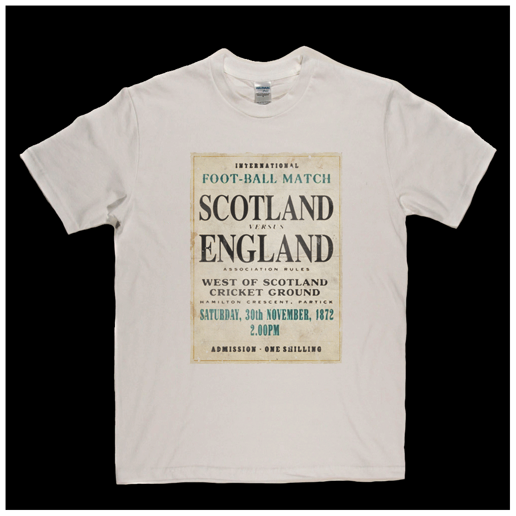 Scotland V England 1872 Regular T-Shirt