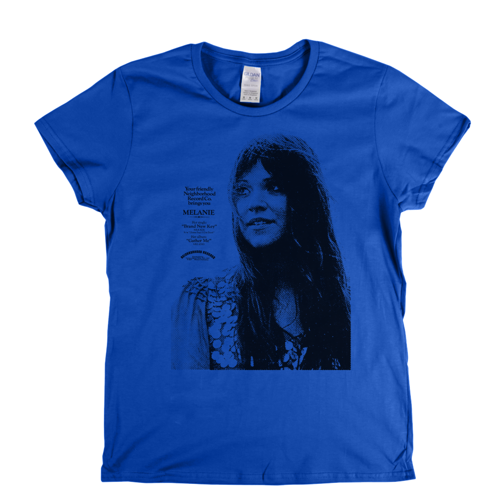 Melanie Poster Womens T-Shirt