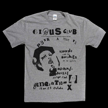 Gibus Club Punk Poster T-Shirt