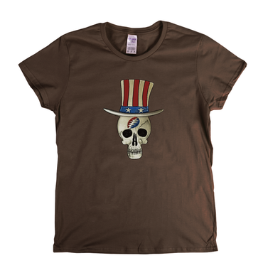 Jerry Garcias Skull Womens T-Shirt