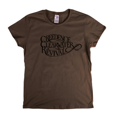 Creedence Clearwater Revival Logo Womens T-Shirt