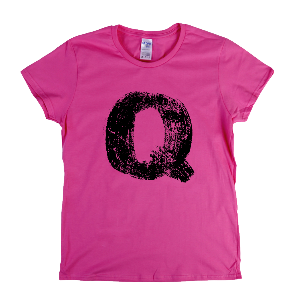 Letter Q Womens T-Shirt