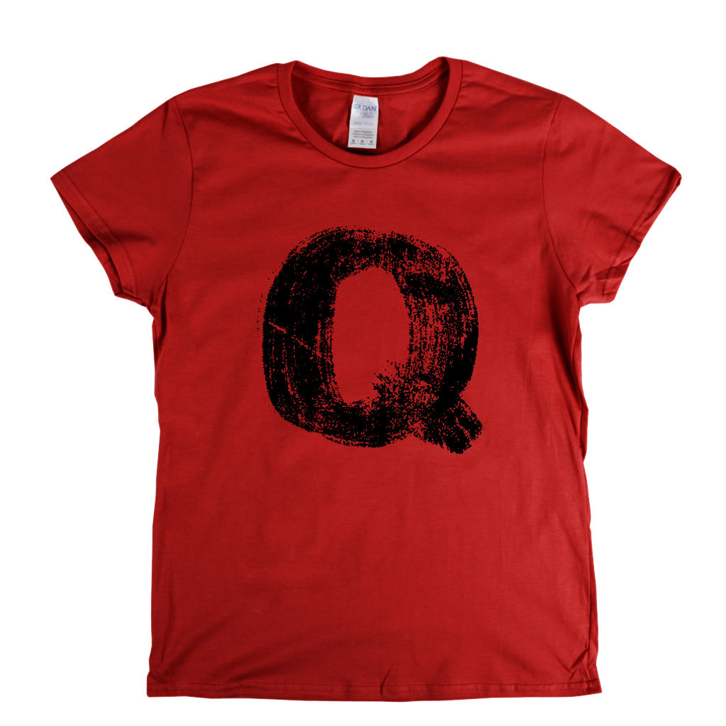 Letter Q Womens T-Shirt