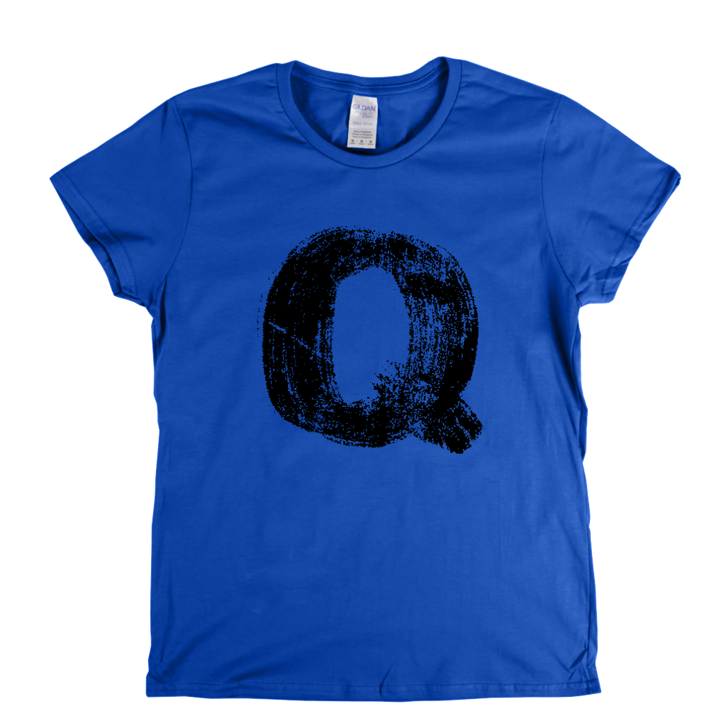 Letter Q Womens T-Shirt