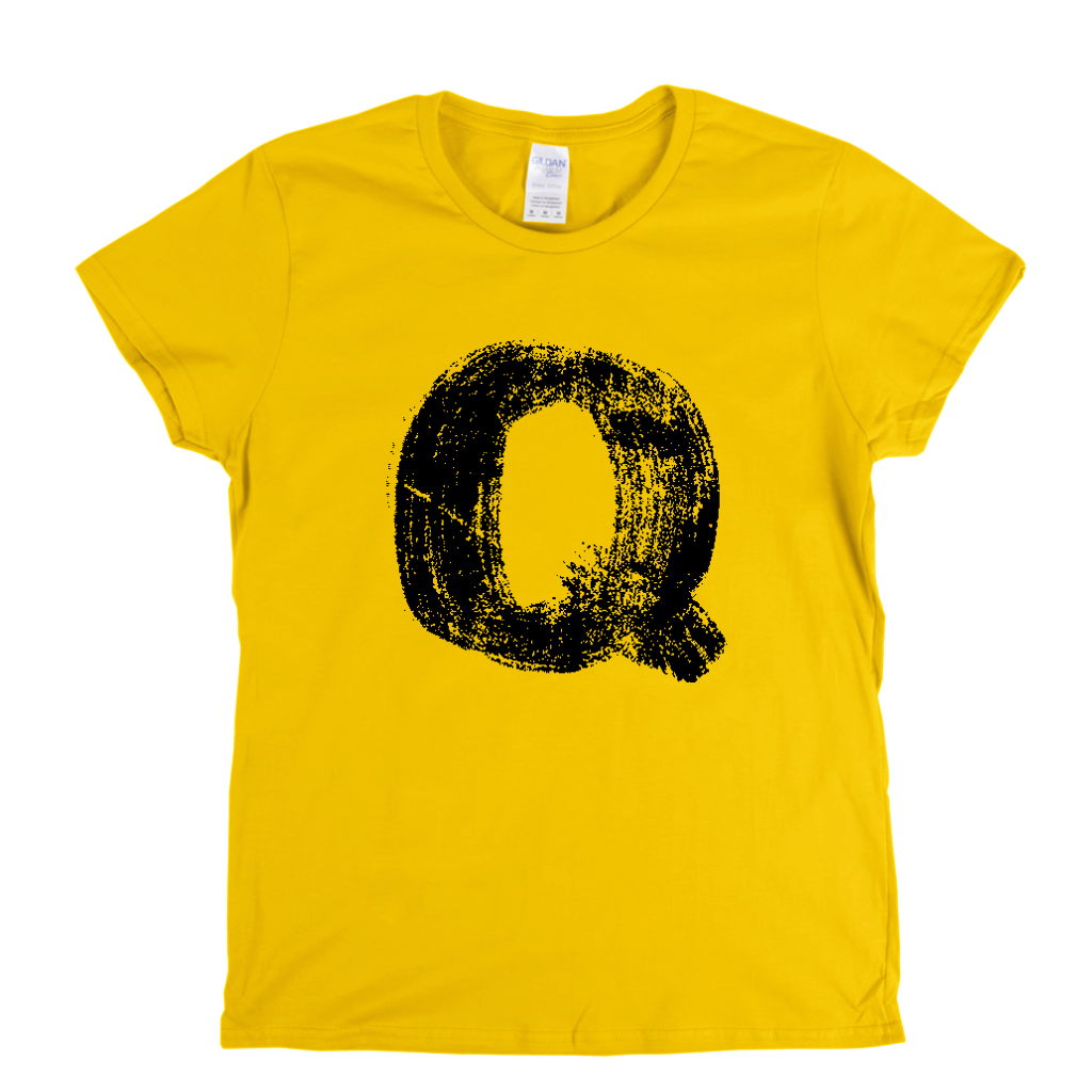 Letter Q Womens T-Shirt