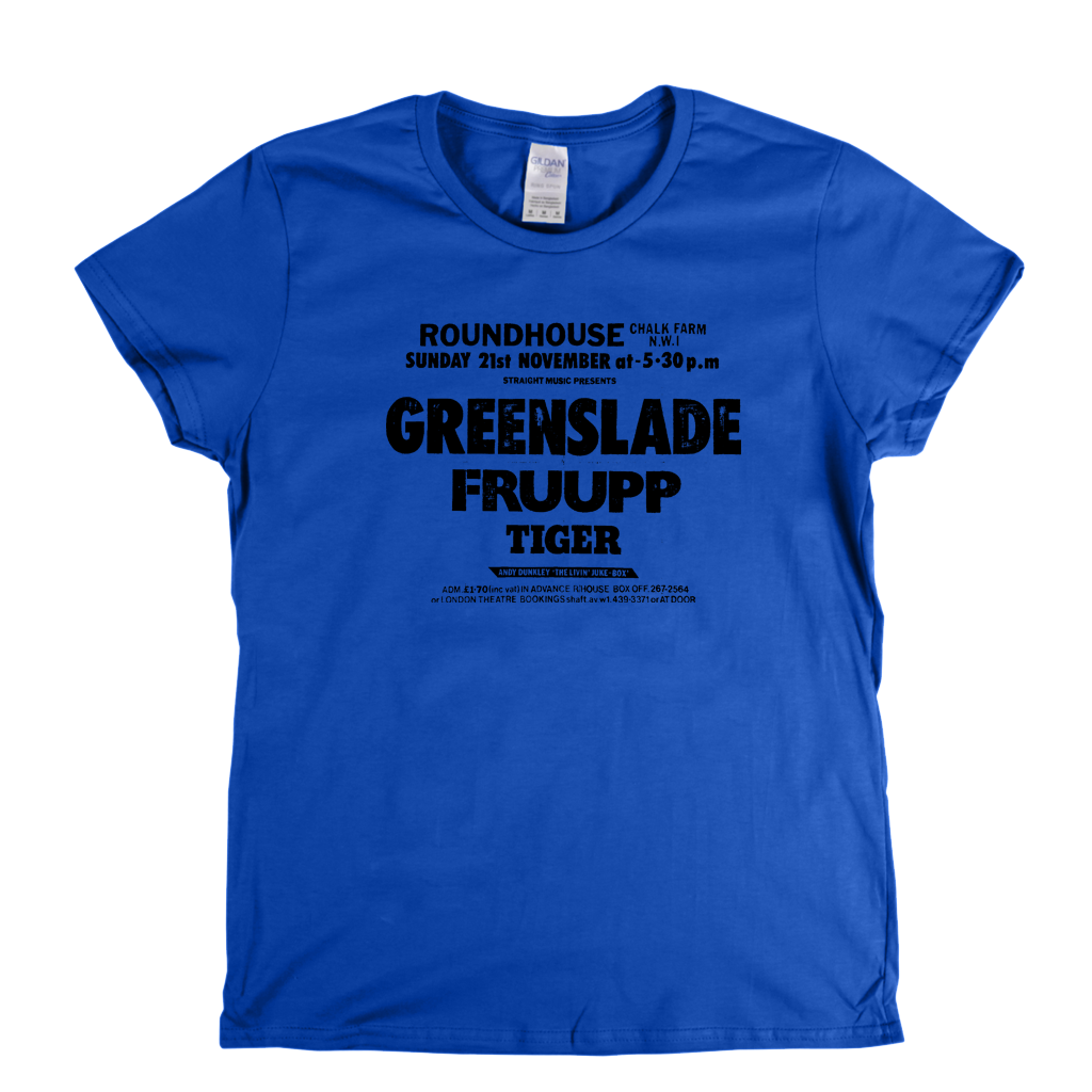 Greenslade Fruupp Poster Womens T-Shirt