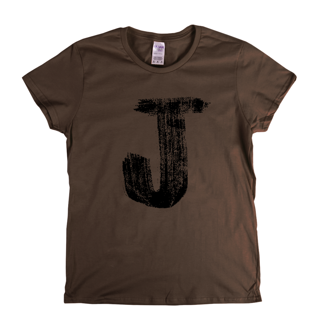 Letter J Womens T-Shirt