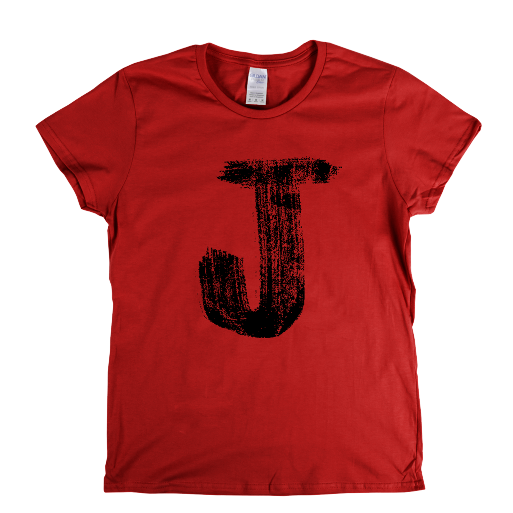 Letter J Womens T-Shirt