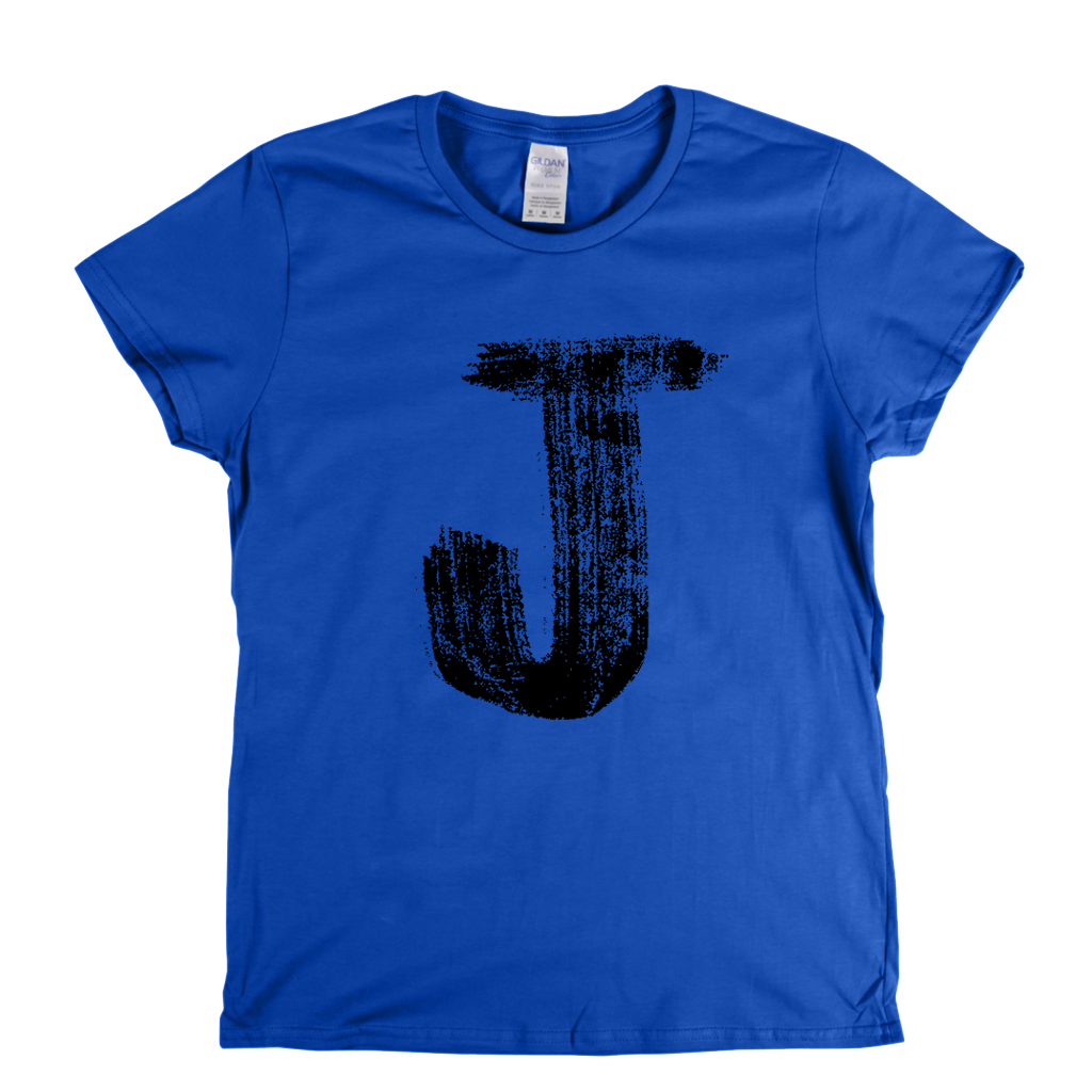 Letter J Womens T-Shirt