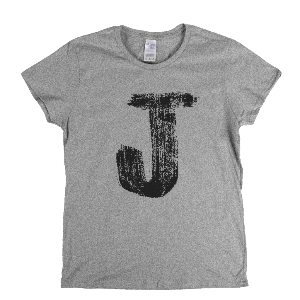 Letter J Womens T-Shirt